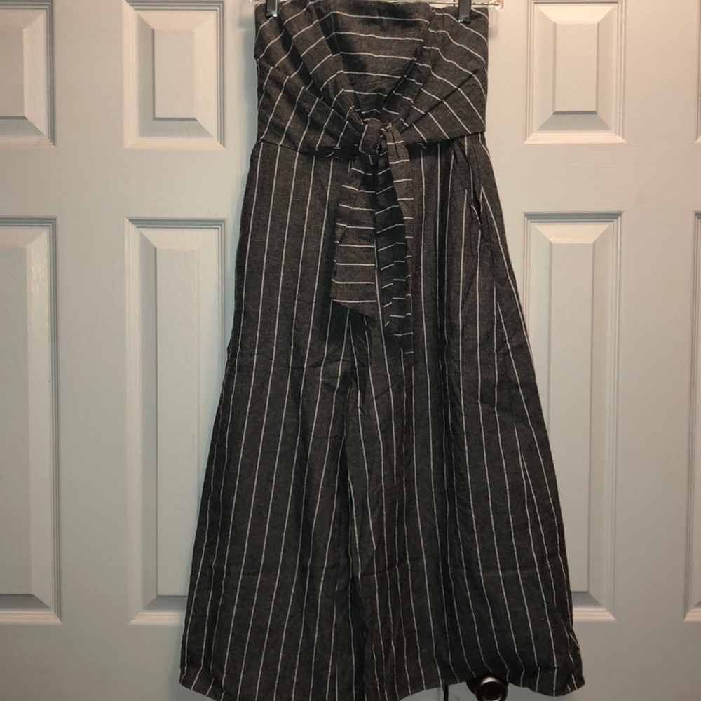 Striped romper